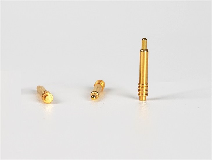 סיכת פוגו בציפוי זהב ישר מחט