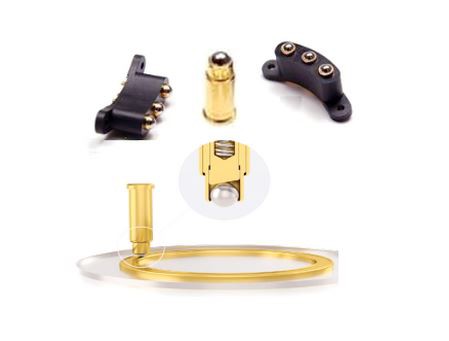 מחבר פין פוגו לטעינה מגנטית 360°