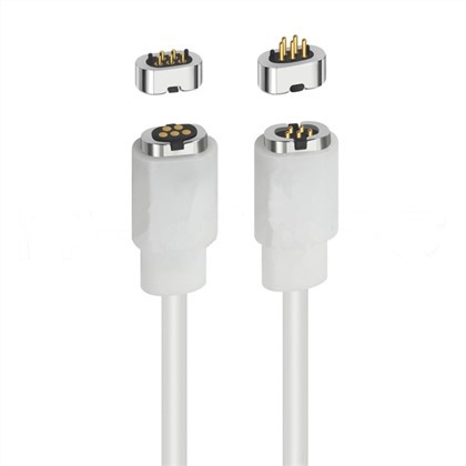 מחבר מגנטי 5 פינים כבל טעינה של Pogo Pin