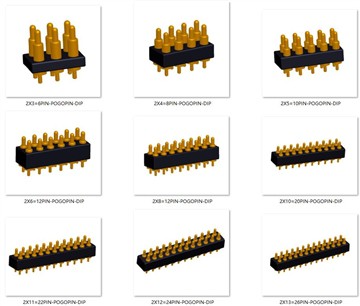 מחבר קפיצי פוגו בשורה כפולה